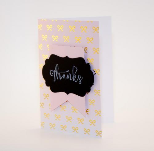 Shiny Thank you Cards